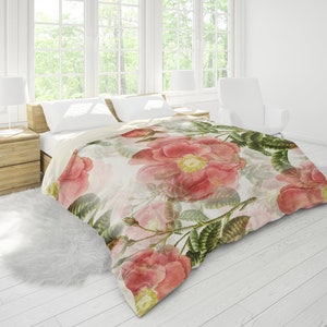 Five roses, Microfiber Duvet Cover