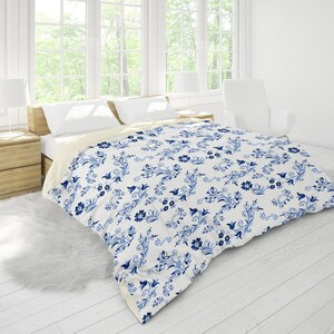 Lily flowers Duvet cover, Microfiber Duvet Cover