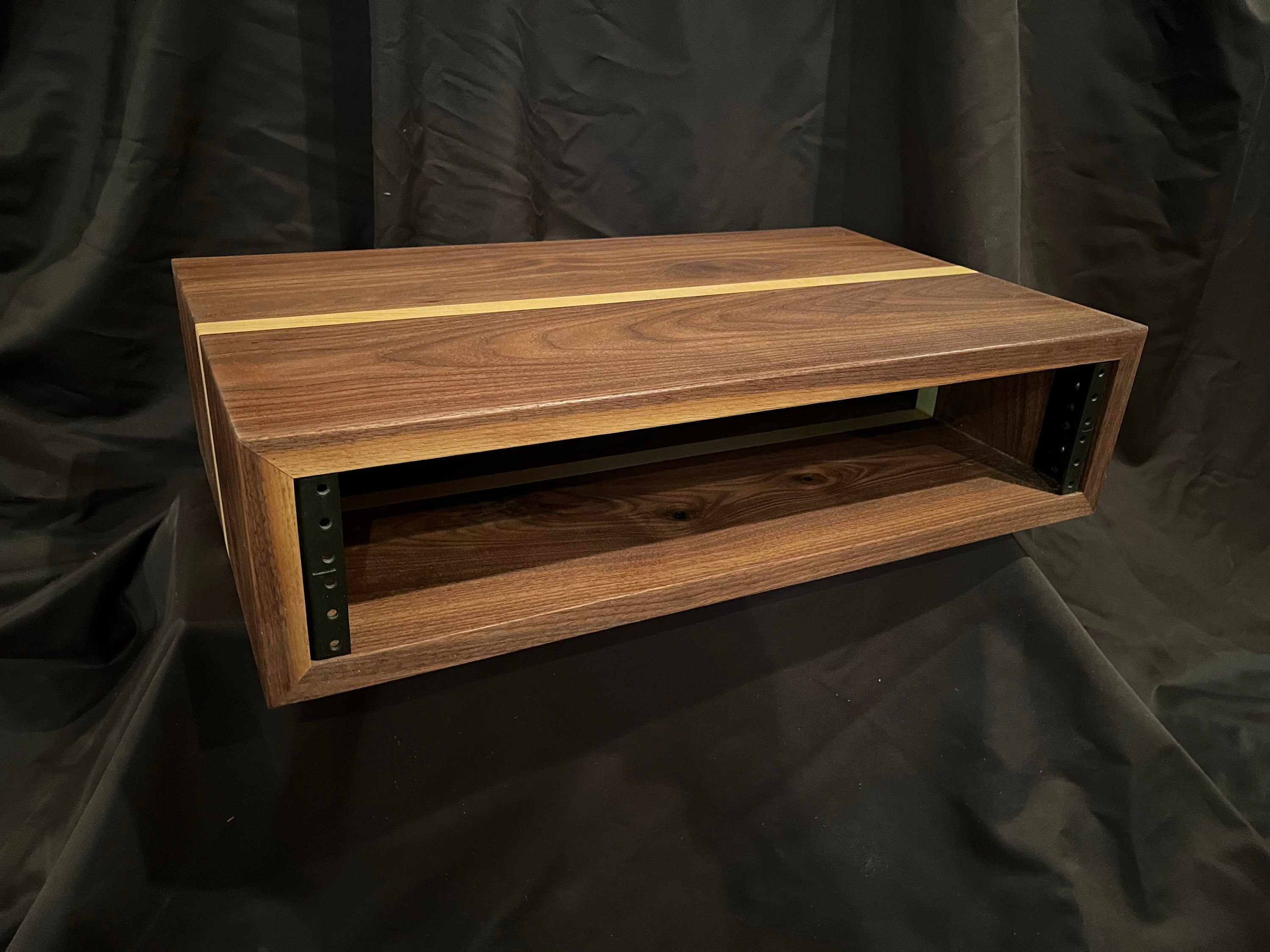 2U Studio Equipment Rack Premium Hardwood Hand-rubbed Finish - Etsy