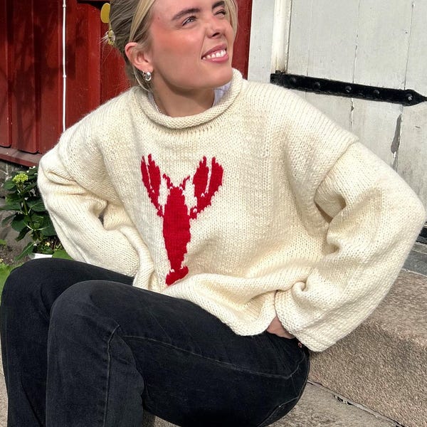 Mathilda Sweater - englisches Strickmuster