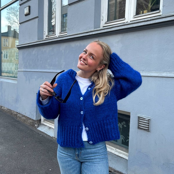 Cardigan Klara - Modèle de tricot anglais