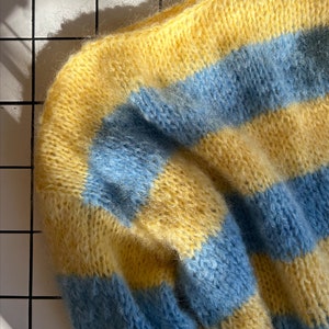 Molly sweater / English knitting pattern / women's sweater