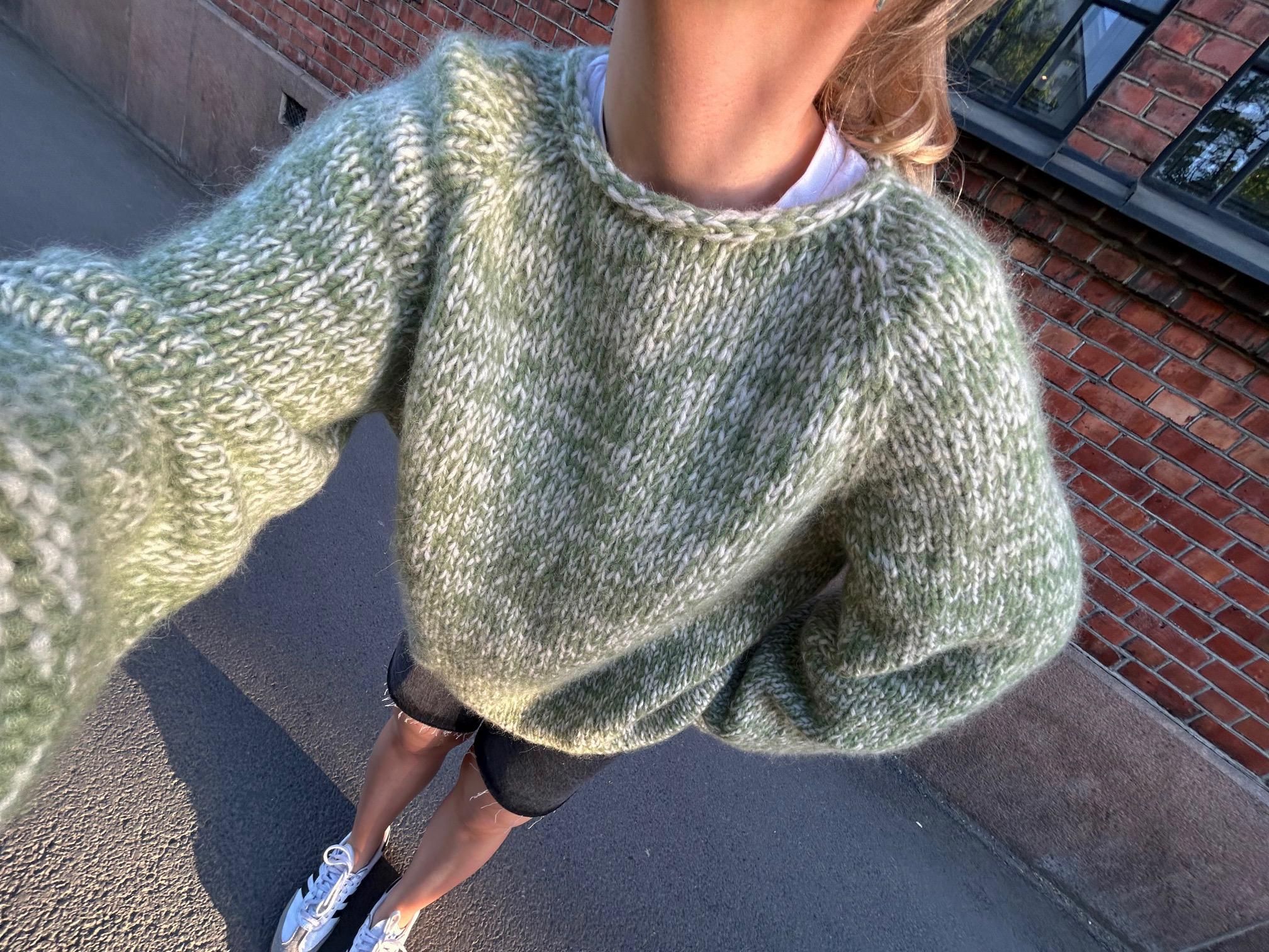Tessa Sweater - English Knitting Pattern - Etsy