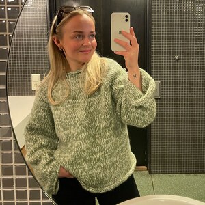Tessa Crochet Knit Sweater main image 0