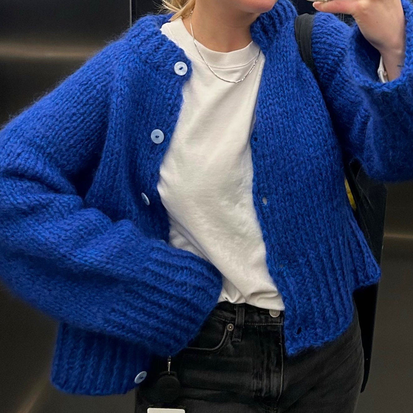 Klara Cardigan / English Knitting Pattern / Women's Cardigan