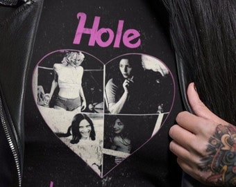 Hole Tshirt 90s Vintage Best Gift T Shirt Man Woman tee shirt free shipping