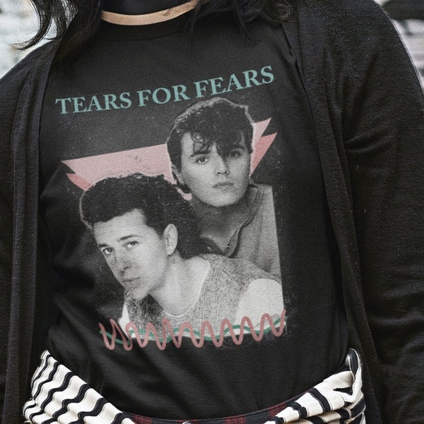 Tears For Fears T-shirt vintage des années 80 Meilleur cadeau T-shirt Homme Femme T-shirt Livraison gratuite