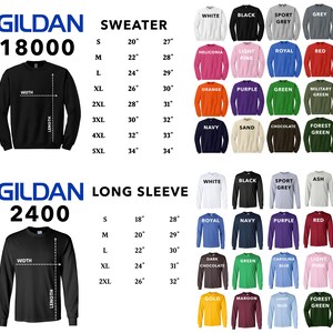 a long sleeved shirt with the words gilan and long sleeves