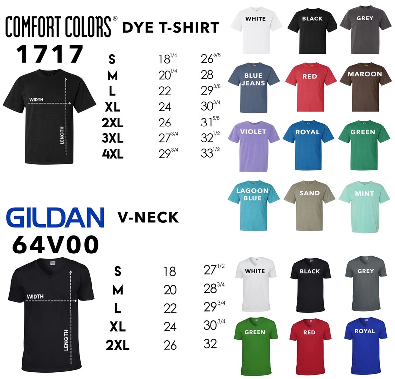 men's and women's golf shirts sizes chart