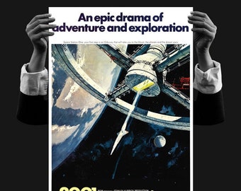 2001 A Space Odyssey Repro Film POSTER Epic 