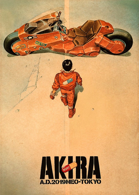 CLASSIC MOVIE POSTER Akira Cinema Anime Giapponese, Stampa Artistica di  Alta Qualità, Riproduzione Poster Film Vintage - Etsy Italia