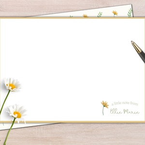 Personalisiertes Notizkarten-Set mit Umschlägen / Benutzerdefiniertes Digital Download Notizkarten-Set / Personalisiertes Briefpapier / Last-Minute-Geschenk für Sie