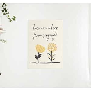 How Can I Keep From Singing Wall Art Printable Digital Download Poster ...
