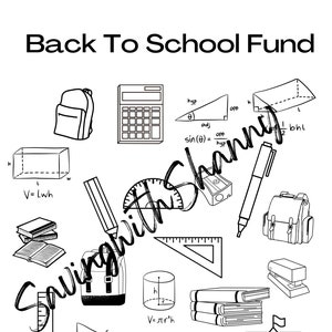 Back To School Saving Challenge