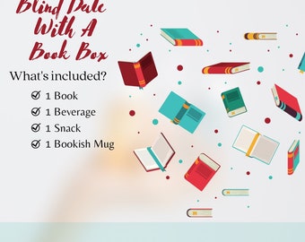 Blind Date with a Book Box| Pick Your Own Genre | Bookish Gift | Book Mug | Fiction Nonfiction Romance Fantasy Books |