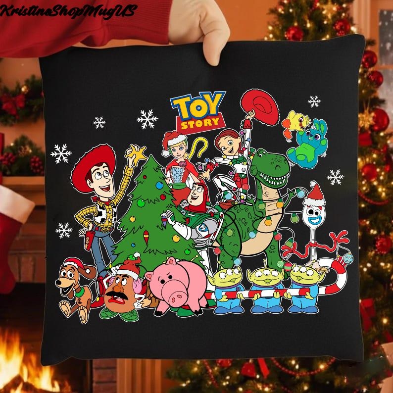 Toy Story Feliz Navidad SVG, Diseño de amigos de Toy Story, Feliz ...