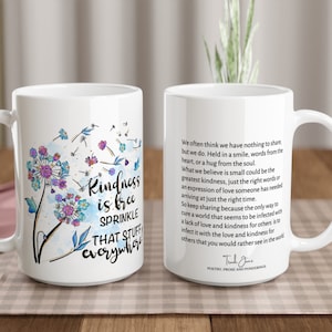 Poetry Mug: "Share" - Inspirational Kindness Gift