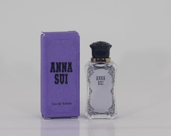 Anna Sui Miniature Perfume Flakon Eau de Toilette EdT with Box 4 ml. 0.14 fl.oz.