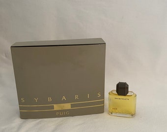 Miniature Sybaris Perfume by Antoni Puig- Eau de Toilette Edt with Box 10 ml. 0.3 fl.oz.