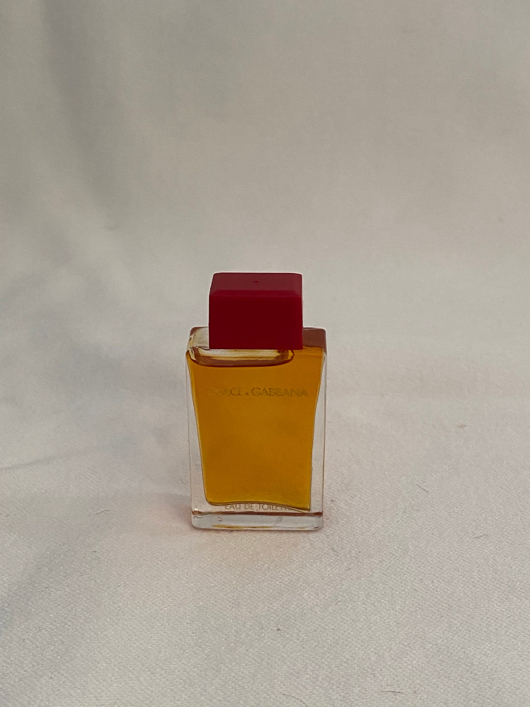 Miniature Perfume Dolce Gabbana Eau De Toilette Pour Femme Edt Without Box Worn Letters 4.9 Ml. 0.16 Fl.oz. Etsy Canada
