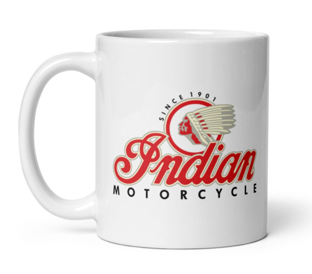 Gilroy Indian Motorcycle Mug Gilroy Coffee Mug Indian Etsy