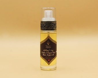 Moroccan Argan Oil, Pure Organic Skin Serum, Face & Body