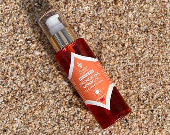Moroccan Carrot & Argan Tanning Oil – Natural Summer Glow Bronzing Skin Care