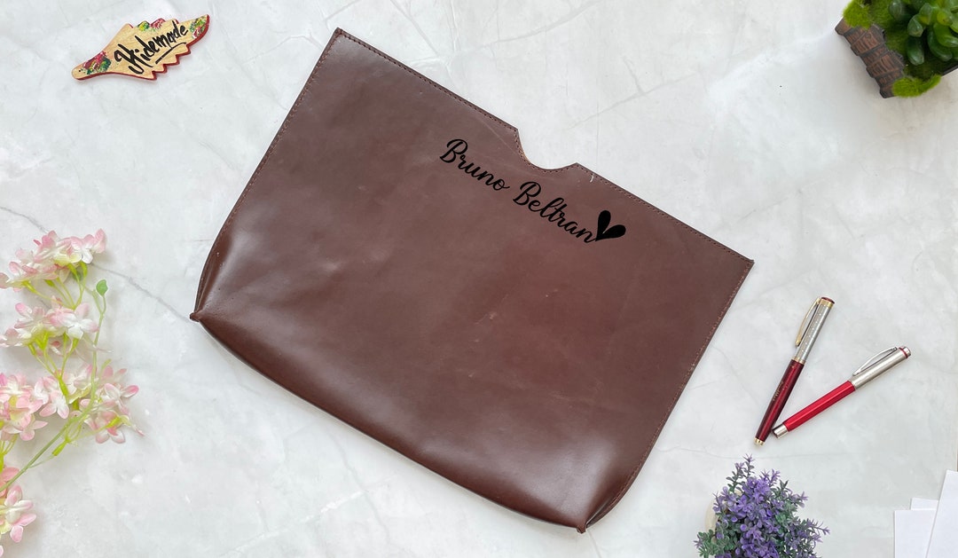 A4 Size Paper Hold Leather Paper Holder Car Paper Holder Etsy