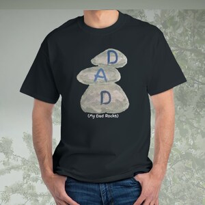 My Dad Rocks Tee Unisex Jersey Short Sleeve Tshirt Father&#39;s Day My Dad Rocks Shirt