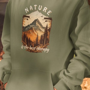Adventure Hooded Sweatshirt Camping Hunting Shirt Outdoorsman Gift