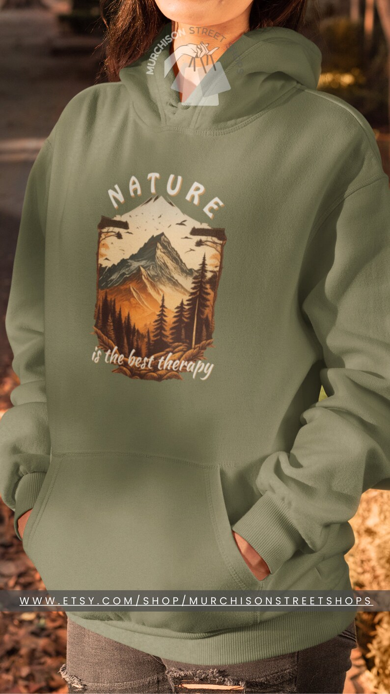 Adventure Hooded Sweatshirt Camping Hunting Shirt Outdoorsman Gift