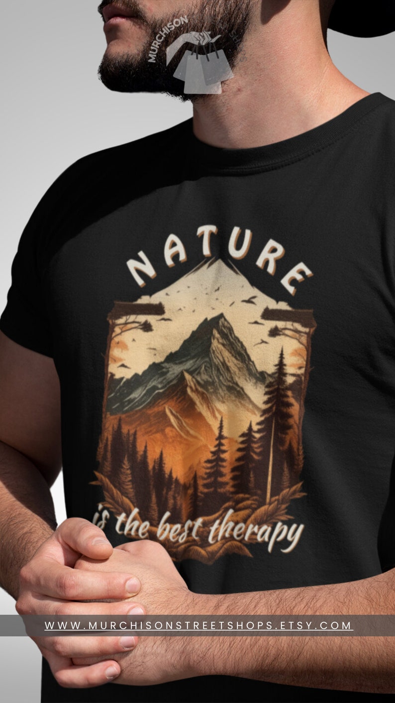 Therapy Shirt Adventure Tshirt Nature Lover Shirt Mountains Outdoor Hiking Shirt Camping Shirts