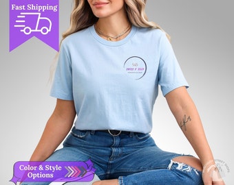 Camisa con logotipo personalizado para promoción empresarial Camiseta para marketing de eventos Camiseta de manga corta de Jersey unisex con logotipo de la empresa Orden al por mayor Camisa personalizada