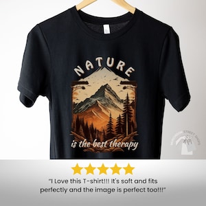 Pine Tree Nature Shirt Therapy Shirt Adventure Tshirt Nature Lover Shirt
