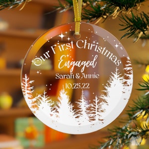 Custom Bear Christmas Decoration Personalized Wooden Bear Puzzle Ornament - Custom Family Name Christmas Decorations Family Gift Idea