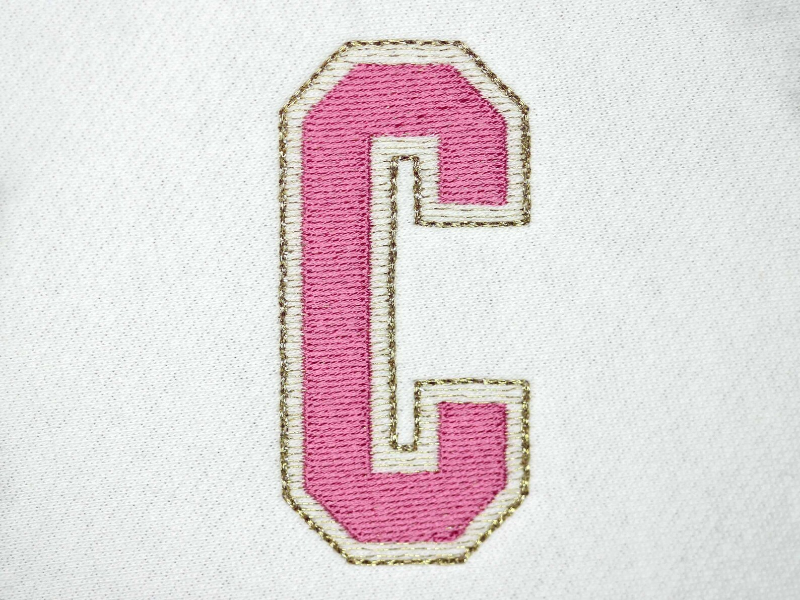 Narrow College Font Athletic Block Machine Embroidery Sport Alphabet ...