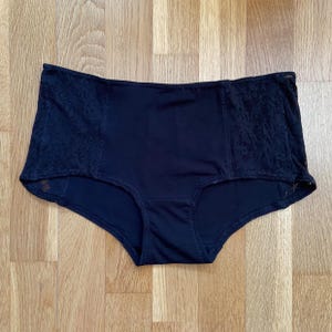 Women Cotton Knickers, Upcycled Fabric Ladies Underpants, Comfortable Lounge Panty, Brief Style Size S, Eco Friendly Underwear for Women