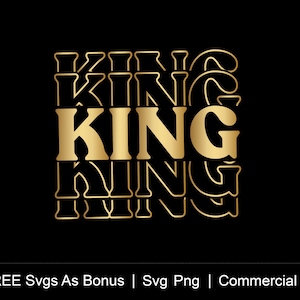 Re Svg, Re Svg Design, Corona uomo nero Svg, Corona del re Svg, Melanina Svg, Afro Svg, Re nero Svg, Uomo nero Svg