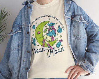 Neon Moon Shirt, Neon Moon T-shirt, Country Lyrics, Neon Moon Song, Cowgirl Shirt, Cowboy T-shirt