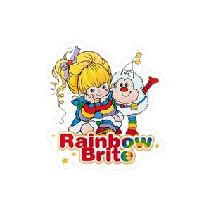 Rainbow brite Sticker - Kiss-Cut Vinyl Decals