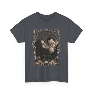 Gothic Romance Lovers Shirt, Unisex Heavy Cotton Tee Tweed