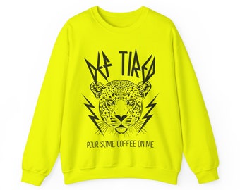 Def Tired Sweater, Pullover Unisex Sweatshirt