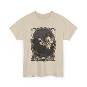 Gothic Romance Lovers Shirt, Unisex Heavy Cotton Tee Sand