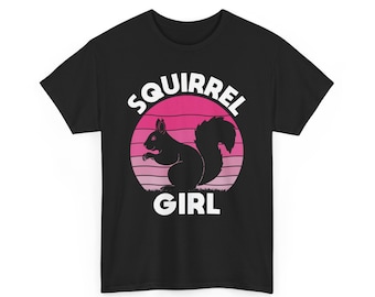 ADHD Shirts, Squirrel Girl T-shirt, ADHD Awareness Tshirt, Mental Health Tshirt, Funny Saying Graphic Tee, Heavy Cotton Tee