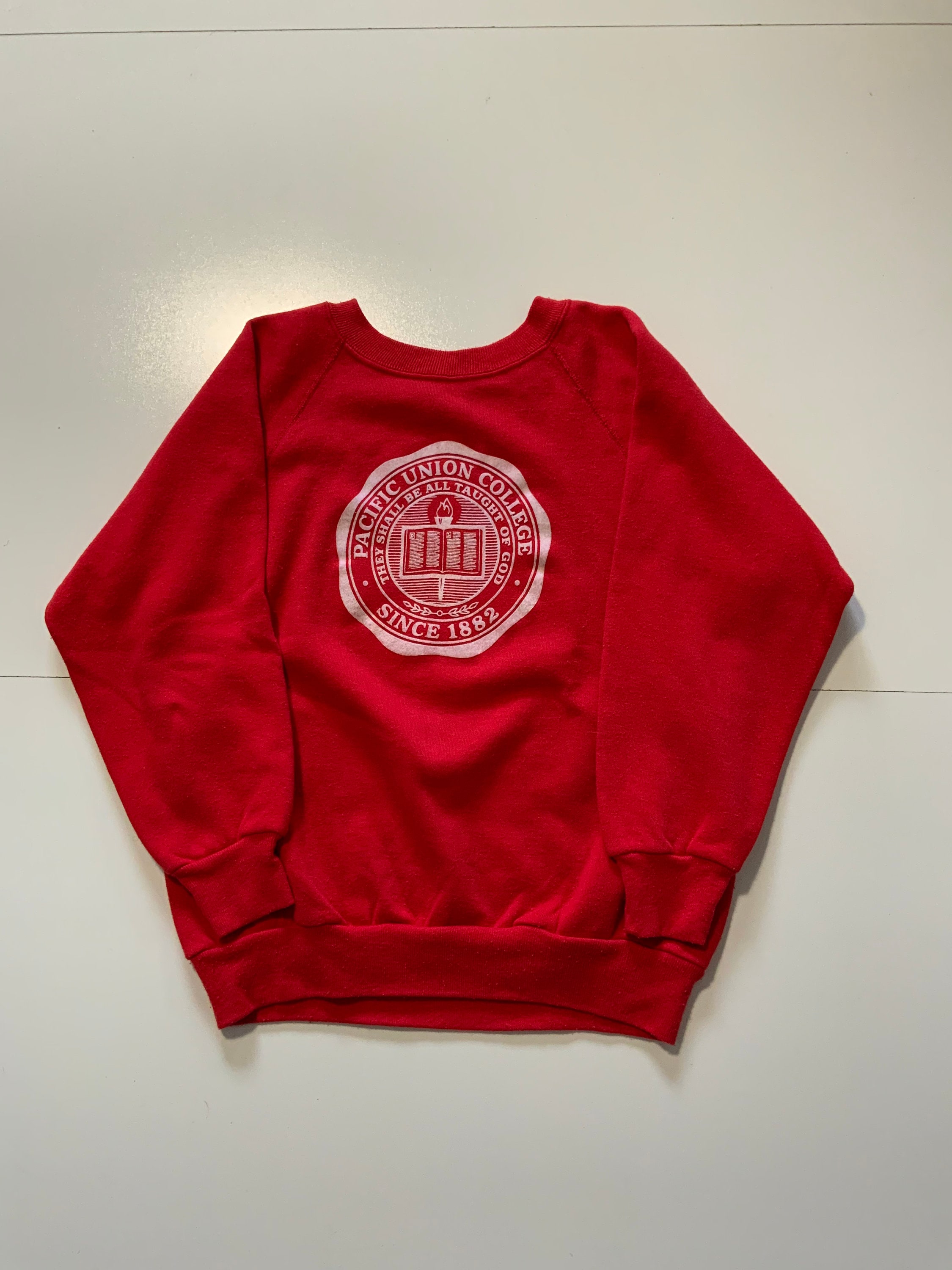 Vintage 70s 80s Pacific Union College Liberal Arts Raglan Vintage 70s 80s Pacific Union College Liberal Arts Raglan