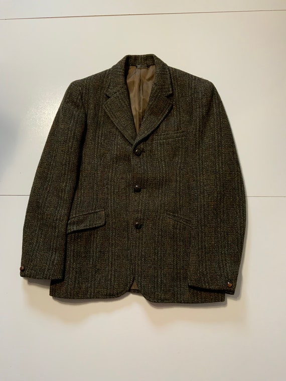 Vintage Harris Tweed John Collier Hand Woven Wool 