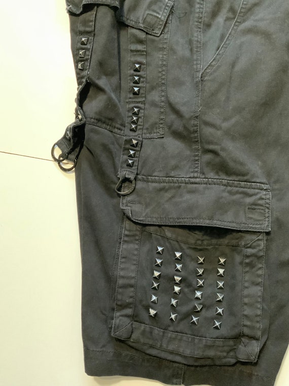 VTG 90s Y2K Tripp NYC Daang Goodman Studded Cyber… - image 5