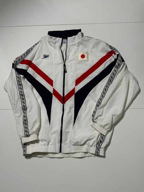 Vintage Speedo Mizuno Japan Flag Olympic Sports Wi