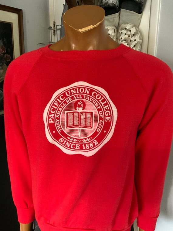 Vintage 70s 80s Pacific Union College Liberal Arts Raglan Vintage 70s 80s Pacific Union College Liberal Arts Raglan