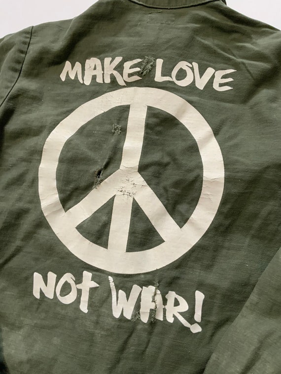 Vintage OG 107 Utility Thrashed Make Love Not War… - image 6